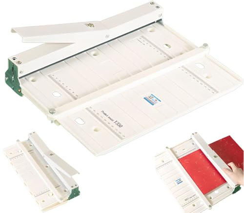 Machine à Plier Le Papier Commercial, Machine à rainurer Manuelle de 350 mm, Portable et économe en Main d'œuvre, Machine à Plier Le Papier A3 pour Cartes de vœux, livrets, papiers Photo