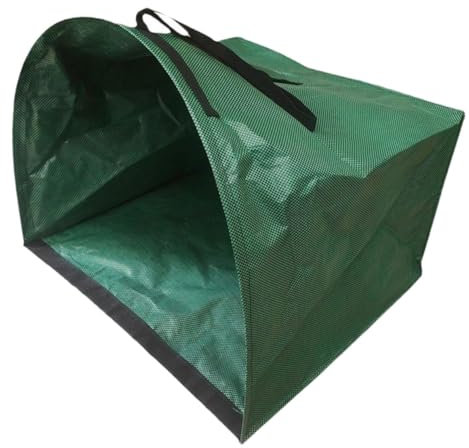 ANDRESLAD Leaf Bag for Garden Heavy Duty Lawn Bag to Collect Leaves and Weeds Collapsible Waste Container for Easy and Outdoor Use