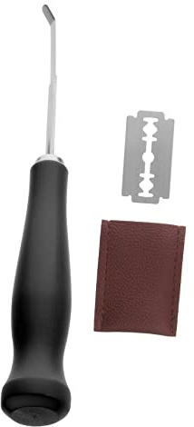 Cabilock Tagliapasta Per Pane Manico Ergonomico in Legno, Utensile Da Cucina Per Impasto Non Appiccicoso, Utensili Per La Cottura Del Pane Professionale e Amatoriale, Set Utensili Per Fornai