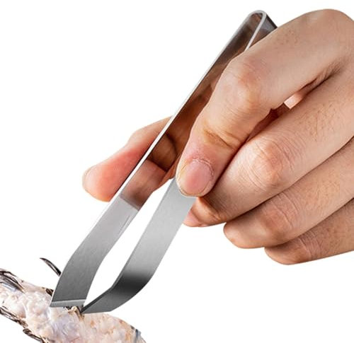 Generic Pinze Per Lische Di Pesce - Pinzette Robuste Per Lische Di Pesce In Acciaio Inossidabile, Pinze Da Cucina In Acciaio Inossidabile, Strumento Per La Rimozione Dei Di Maiale Pinzette Piatte