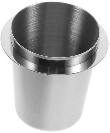 ABOOFAN Tazza Di Caffè in Polvere Ricambi Per Macchine Espresso Tazzine Da Espresso Caffettiere Bicchiere Dosatore Tazza Shaker Per Caffè Espresso Silver Acciaio Inossidabile