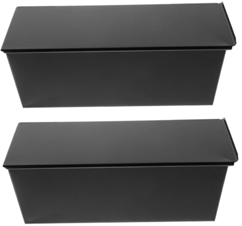 SUPVOX 2piezas Caja De Tostadas Para Hornear Molde Antiadherente Para Pan Tostado Moldes Para Hornear Pan Molde Para Pan Tostado Moldes Para Pan Pequeños Práctica Cajita Para Tostar