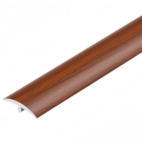Coayuou Übergangsschiene Vinylboden 90cm* 3 Stück T Nut Schiene PVC Abschlussprofil Selbstklebend Schutz Für Fußböden Für Übergänge Zwischen Teppich Und Fliesen(Style 10,40mm)