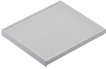 Ritter Ersatz-Schlittenboden für Allesschneider MARKANT 01/05, Maße 185 x 160 x 17 mm, weißer Kunststoff