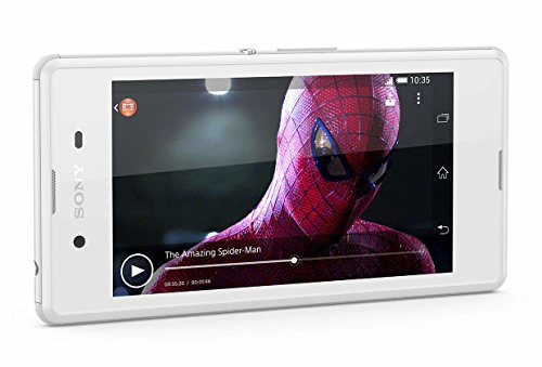 Sony Xperia E3 Smartphone (11,4 cm (4,5 Zoll) IPS-Display, 1,2 GHz-Quad-Core-Prozessor, 5 Megapixel-Kamera, Android 4.4) weiß