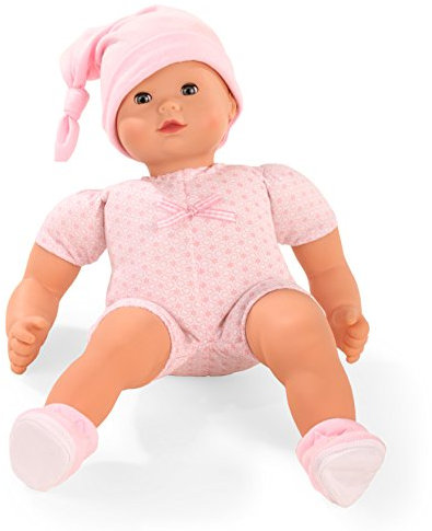 Götz 1527979 Maxy Muffin to Dress Puppe - 42 cm große Babypuppe Blaue Schlafaugen, ohne Haare - 4-teiliges Set - Weichkörper-Puppe ab 18 Monaten