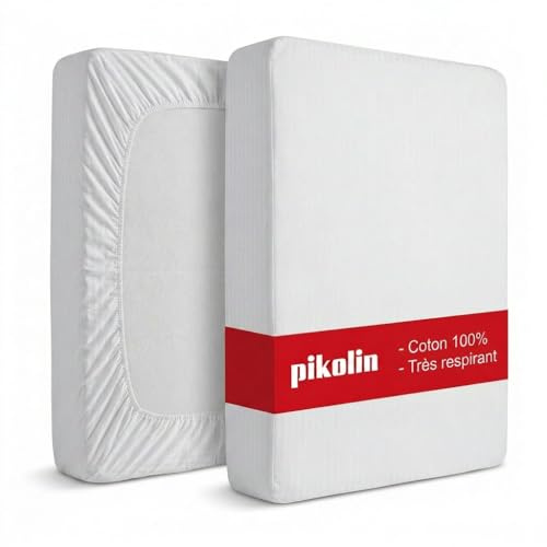 PIKOLIN Coprimaterasso 160x190/200cm Cutì Cotone Sanforizzato
