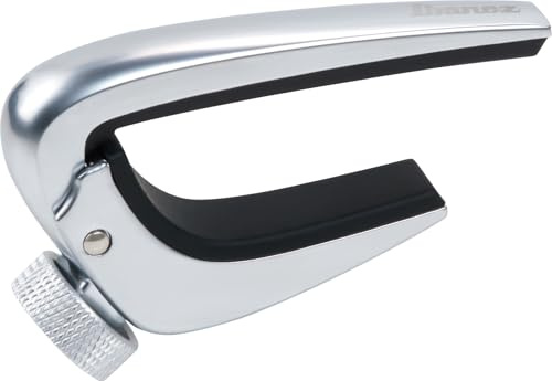 IBANEZ Kapodaster für Akustikgitarren und E-Gitarren - für gewölbte Griffbretter (IGCZ20)