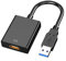 USB to HDMI Adapter, USB 3.0/2.0 to HDMI Cable Multi-Display Video Converter- PC Laptop Windows XP 7/8/8.1/10,Desktop, Laptop, PC, Monitor, Projector, HDTV