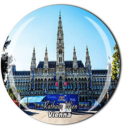 Rathaus Wien Wien Kühlschrankmagnet Kristall Touristen Souvenir Geschenkkollektion Kühlschrank Magnet Aufkleber