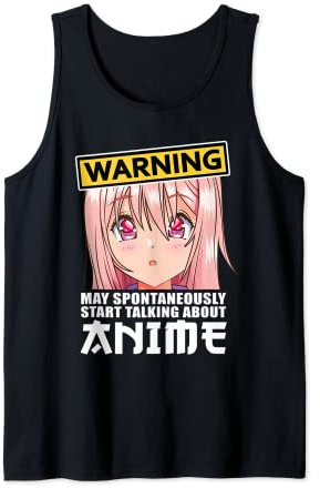 Anime T-shirt Kawaii Manga Objets japonais Gadget Pull Débardeur
