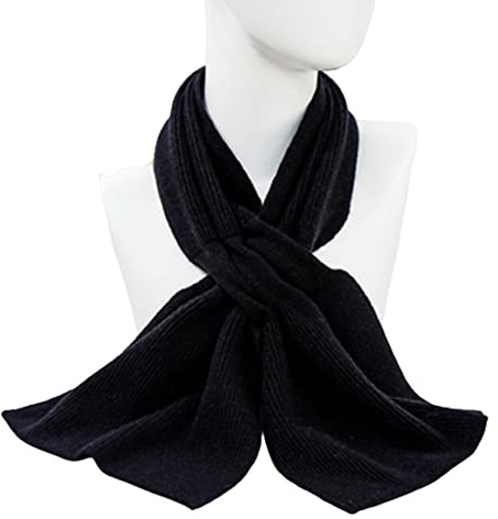 Bufanda Mujer Chal Abrigos Chales Primavera otoño e invierno Hombre Bufanda Cálida Con Babero Para Mujer, Bufanda De Lana Gruesa Tejida Con Lazo Y Cuello Cruzado