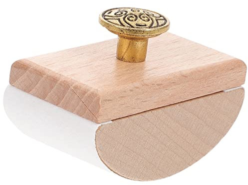 EXCEART Rocker Blotter Holz Tintenabsorbierer Schnelltrocknend Kalligraphie Büro Schulbedarf