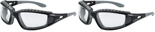 Bollé - Tracker II - Lunettes de Sécurité, Réglable (Lot de 2)