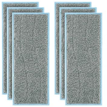 Lipski 6er-Pack waschbare Nasswischpads, kompatibel mit IRobot Braava Jet M6 (Color : 6-Wet)