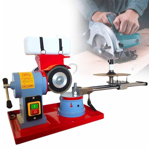 Smerigliatrice Per Lame A Iniezione D'Acqua, Rettificatrice Per Lame Per Sega Da 2850 Giri/Min, Rettificatrice Per Mulino Ad Angolo Rotativo 370w/550w, Affilatrice Universale Per Lame Per Sega,550W