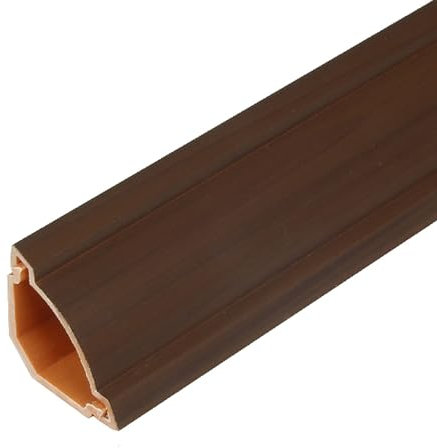 RobustWeg Wand Kabelkanäle,Wand- und Deckenkanal mit Bodenlochung,Kabelkanal,TV Kabelkanal,Selbstklebend Boden Kabelkanäle,Kabelabdeckung,Kabelschutz Kabelschacht,Für alle Netzkabel in Haushalt,Büro