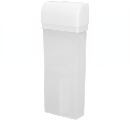Haarentfernungs-Wachsflasche, Wachsroller-Nachfüllung, Nachfüllbarer ABS-Behälter, Enthaarungswachs-Rollerflasche mit Rollerflasche für Enthaarungswachs für Beine, Arme,