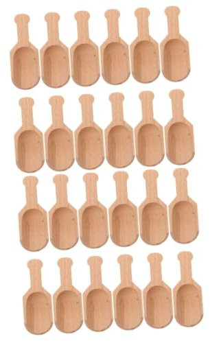 Amosfun Pz Piccolo Cucchiaio Di Legno Di Faggio Scodelle Da Bucato Misurino Di Condimento Pratici Cucchiaini Mini Cucchiaio Cucchiaini Da Tè Multiuso Mini Misurini Di Latte in Polvere