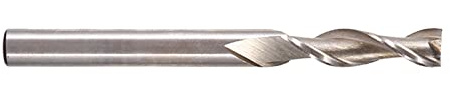 Extra Langer, Hochdichter, Polierter, Superharter HSS- und Aluminium-Schaftfräser, CNC-Fräser, Zwei Schneiden, 6 Mm, Zum Schneiden und Hakenschlitzen