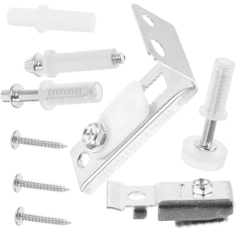 Kit de Quincaillerie pour Porte Pliante à Galet de Guidage, 1 Set