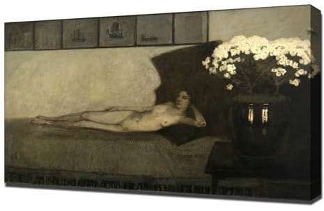 Romaine Brooks Azal es Blanches White Azaleas 1910 - Canvas Wall Art - Canvas Print On A Wooden Frame - Perfect Picture For Wall Decoration