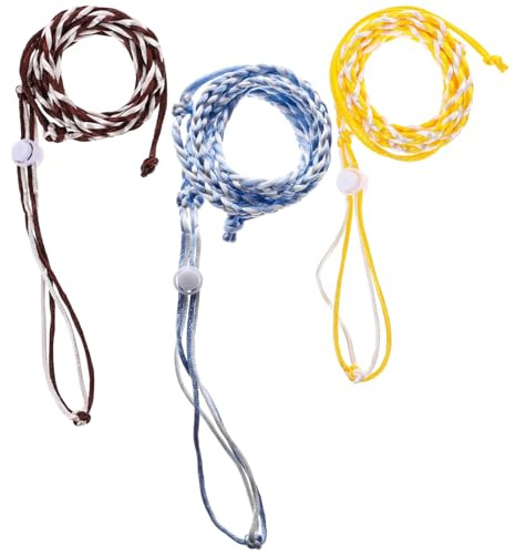 SUPVOX Laisse pour Animaux De Compagnie Corde De Traction pour Lapin D'extérieur Harnais Léger Confortable 3 Pièces Taille Petite Adaptée pour Hamster Cochon d'Inde Et Écureuil