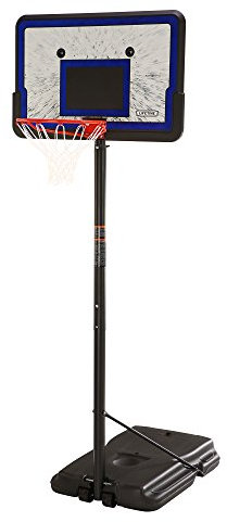 Lifetime Portable Basketball Hoop, Height Adjustable 7.5-10 Ft, Impact 44 Inch Backboard
