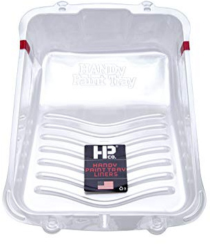 Handy Paint Tray Liners, Simply Snap into Place and Use, Deep-Well Design Holds up to a Gallon of Paint or Stain, Efficient for Clean-ups and Quick Color Changes, 3 Pack