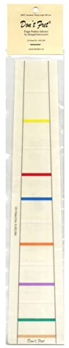 Griffbrett Markierung DON`T FRET 110, für 4/4 Cello, mit 12 Linien