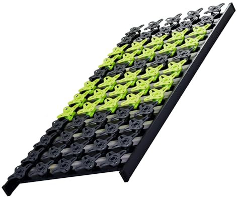 DaMi Teller-Lattenrost Dream Light 70x200 cm, für den perfekten Schlaf, 5 Zonen Lattenrost mit 108 Tellermodulen & Individueller Härteverstellung, Bettrost Lattenrahmen Bettrahmen Tellerrost