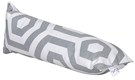 MINOUMI Katzenspielzeug mit Katzenminze (groß) | Premium Spielkissen/Rolle - Beste Qualität | 100% Handmade in Germany (Grau, Skandi)