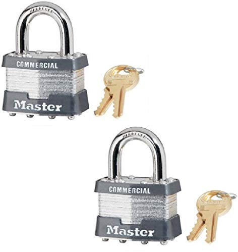 Master Lock 1KA-2179 Lot de 22 cadenas laminés avec clés identiques 4,5 cm