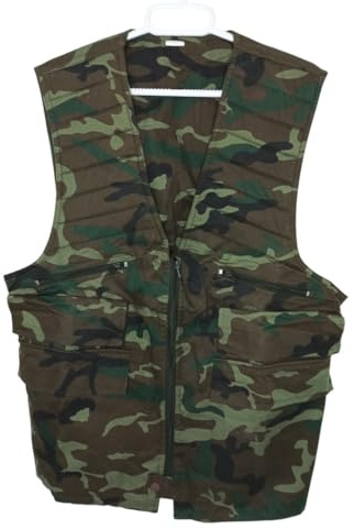 CHALECO CAZA CAMUFLAJE TALLA XL