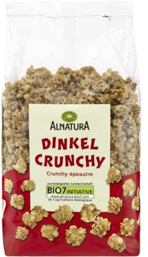 Alnatura Dinkel Crunchy Müsli Cornflakes Toppas Cerealien 750 gramm