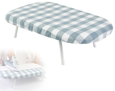 Tisch-Bügelbrett, tragbares Mini-Bügelbrett, Tisch-Bügelbrett mit Bügeleisenablage, Arbeitsplatten-Bügelbrett for Arbeitsplatten, kleine Räume und Waschküchen