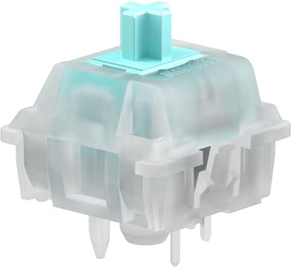 GLORIOUS Lynx Switches Mécaniques Linéaires (36 Pièces Lubed Silent) | Force Activation 43g, Frappe Douce Fluide Tige POM, Amortissement Sonore Interne Silencieux, 5 Broches Compatibles RGB MX