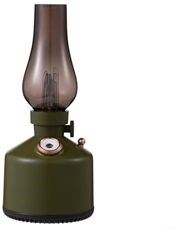 URPIZY Essential Oil Diffusers for Home, Vintage Light Humidifier for Bedroom Office, Dimmable fragrance Humidifier Mist Aromatherapy(Green)