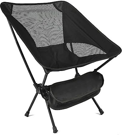 Outdoor-Campingstuhl, ultraleichter Campingstuhl mit Handtasche, tragbarer Klappstuhl für den Außenbereich, für Picknick, Strand, Reisen, Wandern, Angelstühle, tragbare, klappbare Gartenstühle