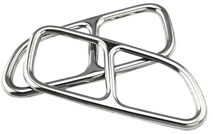 Coque de Tuyau d'Echappement Cache-embout De Pot D'échappement Arrière Pour Mercedes-Benz Pour CLA W117 (2013-2016)
