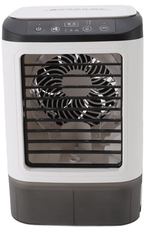 ZASCHMOY Mini Luftkonditionering 12W USB-driven Luftfuktande Imma Bärbar Luftkylare för Hem och Kontor - 900 Ml Vattentank