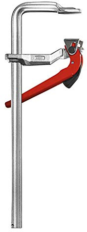 BESSEY Hebelzwinge SG 50HS | 500 mm Spannweite | 950 kg Spannkraft | Kraftvolle Hebelzwinge mit hoher Spannkraft für schnelles, präzises und sicheres Fixieren von Werkstücken