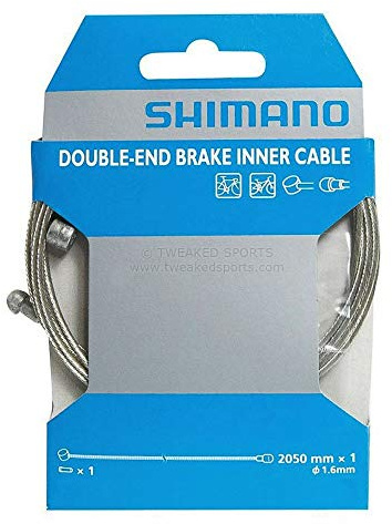 Shimano Universal-Bremskabel aus Edelstahl (1,6 x 2050 mm)