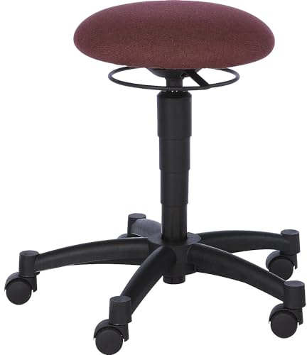 TOPSTAR | Hocker Balance 10 | mit Orthositz | Ø 350 mm | Bordeaux