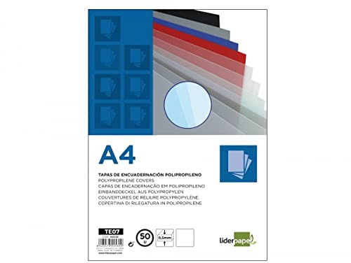 Liderpapel TE07 Einbanddeckel, A4, 0,5 mm, 100 Stück