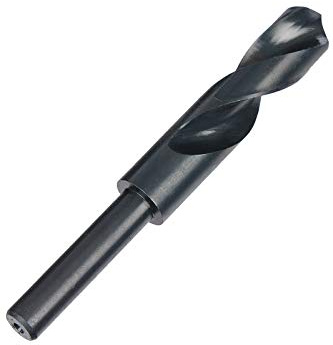 UK Drills Blacksmith Metric Drill Bits, HSS Drill Bit Cut through Cast Iron, Brass, Steel, Copper and More - 17.5x150mm