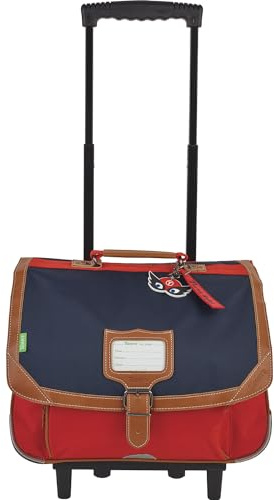 Trolley 38 cm Tann's Les Signatures Arthur Bleu / Rouge