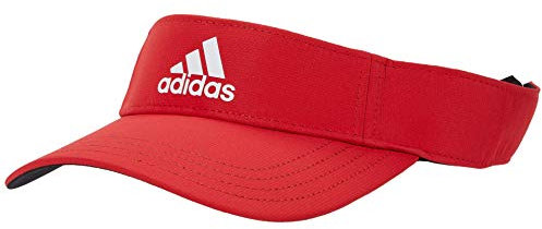 adidas Golf Golf Men's Tour Visor, Red, One Size Fits Most