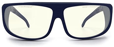 FREEMASCOT OD 6+ 9000nm - 11000nm Wellenlänge CO2 Laser-Schutzbrille für 10,6um CO2, 10600nm Laser-Schutzbrille
