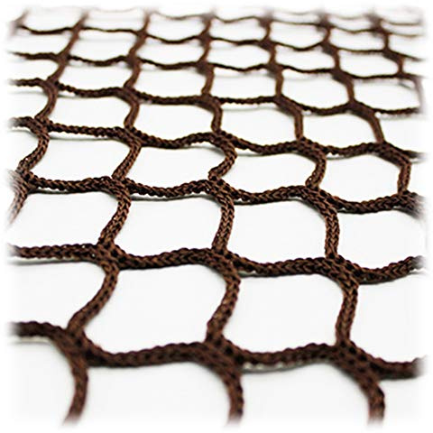 Filet de Garde-corps D'escalier Marron, Filet de Protection Anti-chute Pour Enfants Et Animaux Domestiques, Filet de Corde En Nylon Pour Balcon, Filet de Jardin Extérieur, Taille de Maille 3x3cm